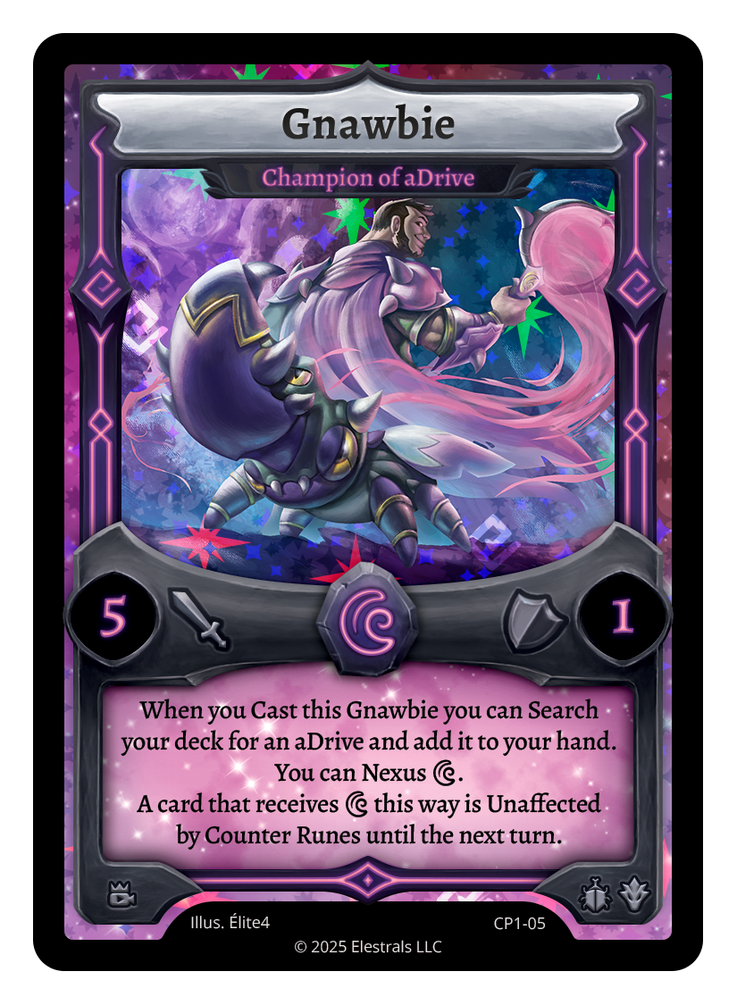 Gnawbie - Champion of aDrive - CP1-05